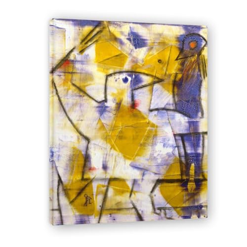Impression sur toile de qualité supérieure Max Ernst avec cadre en bois