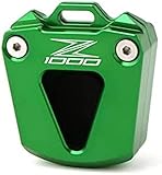 AKZYL Motorcycle Accessories CNC Key Cover Cap Keys Case Shell Protector, for Kawasaki Z1000 Z 1000