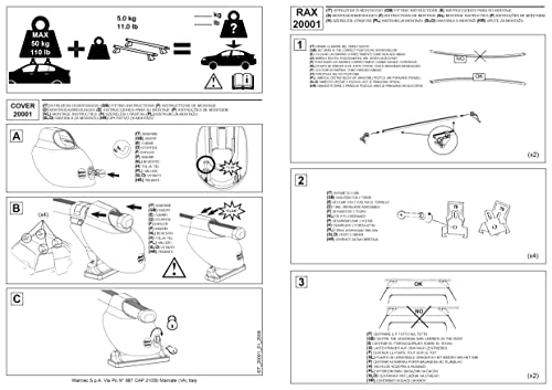 Tetrax Cam Système de Toit RAX 20001 pour Sorties Vélo et Ski - 3