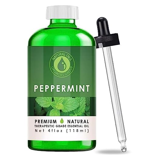 4 oz - Peppermint Essential Oil - Therapeutic Grade Peppermint Oil - 4 Ounce Bottle