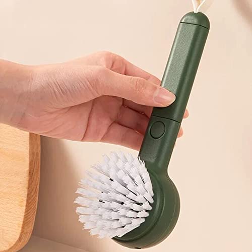 Selaurel Fruit Vegetable Brush Potato Carrot Cleaning Brush Produce Veggie Scrubber Brush With Peeler 2 In 1 Kitchen Gadgets Vegetable Fruit Peeler (Blue) #TOP5