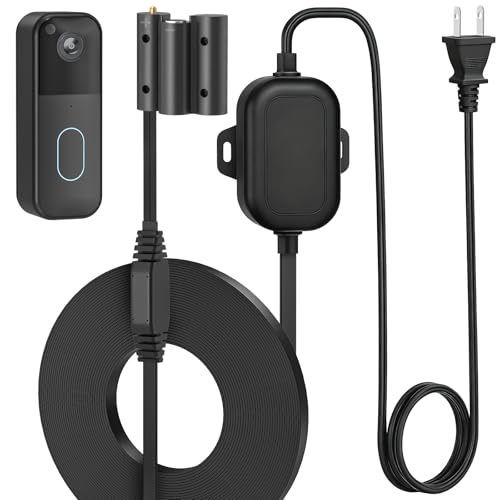 Adaptateur d'alimentation pour sonnette vidéo Blink 2025 fixe