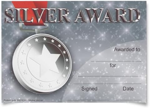 Personalised Certificate With A Pencil Design |A5 In Size - View #3