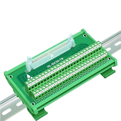 Connecteur IDC50 pour PLC avec bornier tournant pour câblage rapide