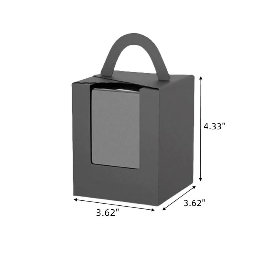 Cupcake Boxes with Window - Portable Gift Boxes -3 Cupcake Boxes with Window - Portable Gift Boxes -3