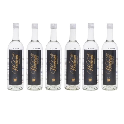 Image of WISTERIA Waters Premium Glass Bottled Mineral Water 750ml, pH-Balanced, Water 0% Alcohol Chemical-Free, Natural Spring Taste, Mineral-Infused Hydration, Glass Bottle - Pack of 6