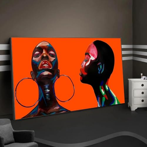Peinture orange decoration maison KEBIA pour transformer un mur blanc triste