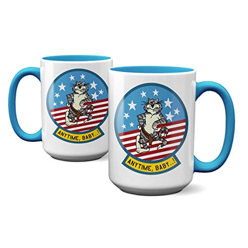 Taza Future of Flight F-14 Tomcat 15oz Blanca miniatura 2