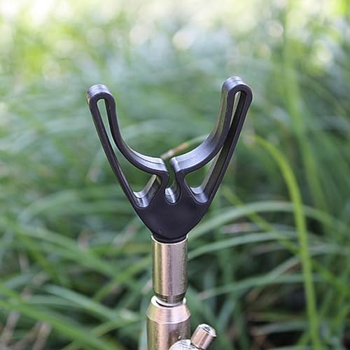 DYTHHN 4Pcs Fish Pole V Back Rests Rod Pod Durable Carp Fishing Butt Rests Bank Sticks Fishing Head Rod with Thread Front Rests Fishing Rod Rests Accessory - Image 5