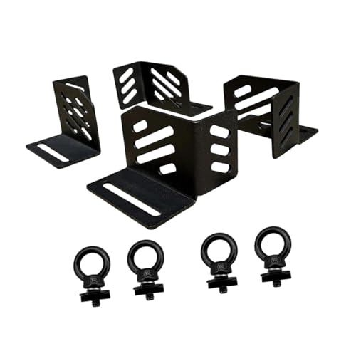 Barres de toit : accessoires de montage avec support d'angle stable et installation facile