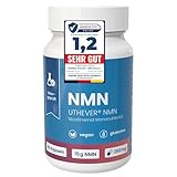 NMN Uthever® 60 Kapseln (15g) - Premium Nicotinamide Mononucleotide, 99%+ Reinheit - Laborgeprüft in Deutschland