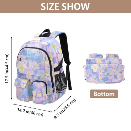 Mochila para adolescentes y niñas cómoda para llevar libros sin dolor 3