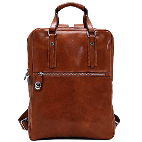 Flash Deals - 70% OFF Floto Firenze Top Handle Leather Backpack with Laptop Storage (Olive (Honey) Brown) Black Friday - 70% OFF Floto Firenze Top Handle Leather Backpack with Laptop Storage (Olive (Honey) Brown)