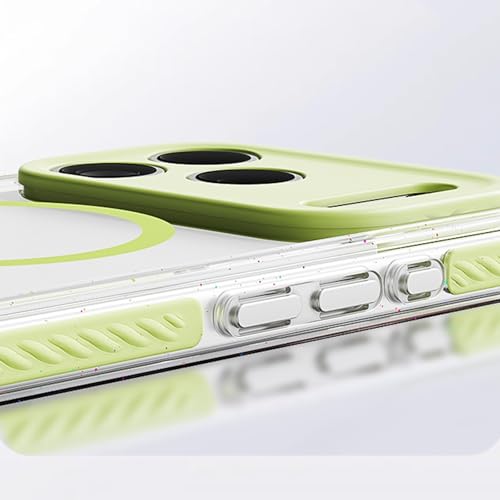 Coque magnétique iPhone 16 Pro Max gris silicone antichoc - 4