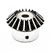 2Pcs 1:1 Bevel Gear 1.5 Modulus 16 Teeth ID= 6mm/8mm/10mm/12mm 90 Degree Steel Gears Industrial Bearings Gears(6mm)