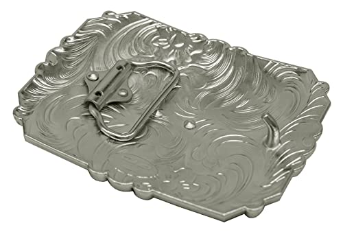 Image of Moranse Cross Cowboy Kneeling Prayer Horse Zinc Alloy Belt Buckles