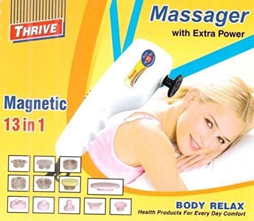 Thrive BRM13 Body Relax Magnetic 13 in 1 Massager (Beige) | By Tree Fit Thrive BRM13 Body Relax Magnetic 13 in 1 Massager (Beige) | By Tree Fit