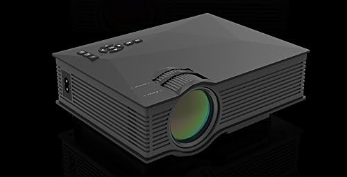 UNIC UC46 Mini Projector front-side view