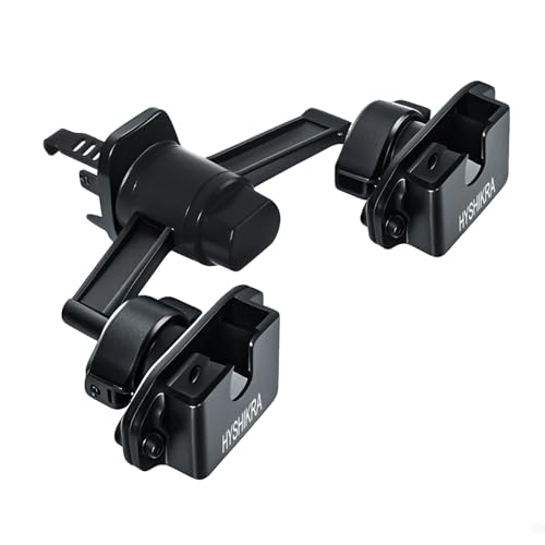 HYSHIKRA Auto Klimaanlage Loch Externe Einstellbare Radio Set Halterung für Handfunk/Lautsprecher Mikrofon/Mobilfunklautsprecher Kompatibel mit...