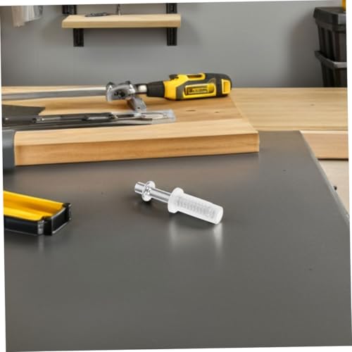 TEHAUX 8 piezas Kit de Herrajes para Puertas Plegables Bisagras Puerta Acordeón Construcción Metálica miniatura 5