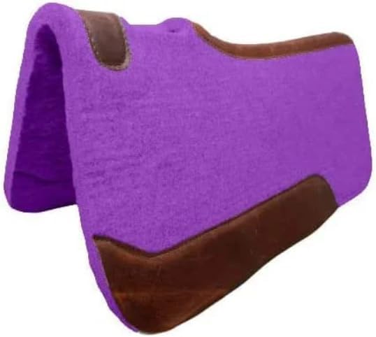 Western horse Felt Sottosella/sottosella sagomato in feltro di lana di alta qualità nelle misure 81,28 x 81,28 cm e 76,2 x 76,2 cm A14 (81,28 x 81,28 cm)