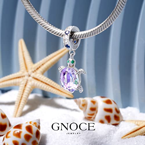Image of GNOCE Cute Animal Collection Charms 925 Sterling Silver Pendant Dangle Bead Charm Fit for Bracelets and Necklaces, Hand-Finished Keepsake Jewelry Gift for Women, Girls, Mother, BBF