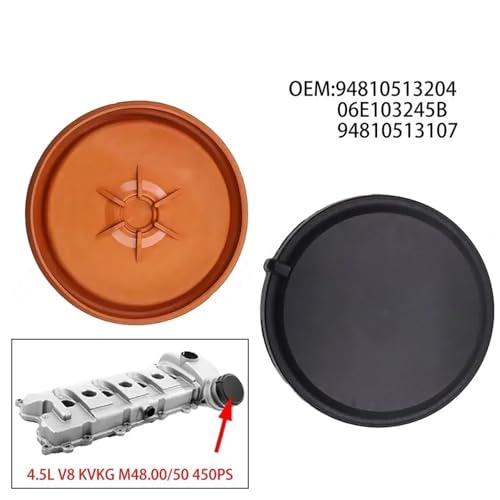 Tapa de válvula PCV kit 94810513207 para culata Porsche Turbo 2003 2004 2005 2006 5