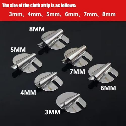 Set de pies para dobladillos enrollados para máquina de coser miniatura 2