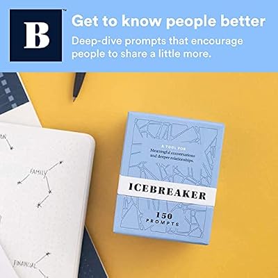 BestSelf Icebreaker Deck and Little Talk Deck - Meaningful Conversation Starter Cards and Kids Conversation Cards