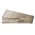 Tic Tac Tiles Peel and Stick Self Adhesive Removable Stick On Kitchen Backsplash Bathroom 3D Stone Tiles (12-Pack) (Stone Brown)