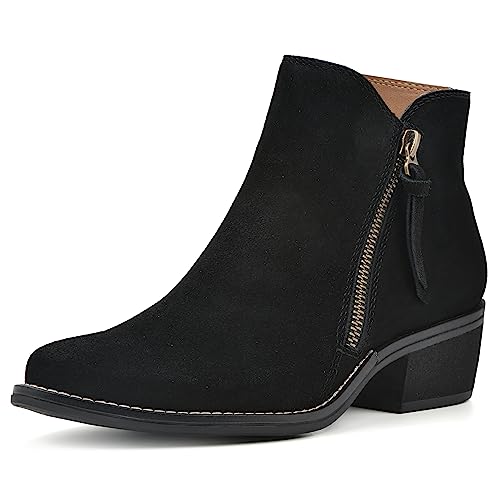 WHITE MOUNTAIN Women's Shoes Altos Block Heel Bootie