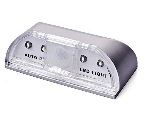 Intelligent Auto PIR Door Lock Induction Lamp Door Keyhole IR Motion Sensor Heat Temperature Detector 4 LED Smart Night