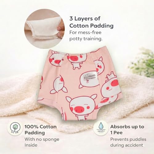 Image of SNUGKINS - Snug Potty Training Pull-up Pants for Babies /Toddlers /Kids. Reusable Potty Training Padded Underwear