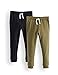 Produktbild Amazon-Marke: RED WAGON Jungen Hose Jogger 2er pack, Mehrfarbig (Khaki/Black), 104, Label:4 Years