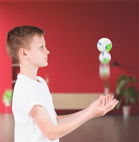 Image of VGRASSP LED Light Up Bouncy Ball Toy for Kids and Toddlers - 2.5 Inch Diameter Blinking Colorful Light When Bounced on Solid Surface - Return Gift - Color and Design As Per Stock (Pack of 1)