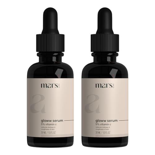 mars by GHC Vitamin C Face Serum, Promotes Glowing Skin With 5% Niacinamide, Serum for Face | Chemical Free (30 Ml - Pack Of 1)
