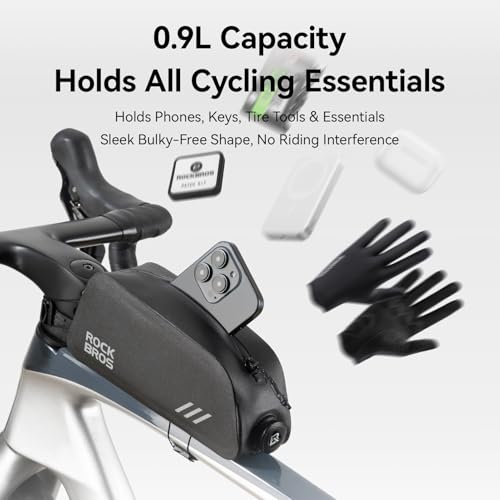ROCKBROS TPU Buckle Lock Top Tube Bag