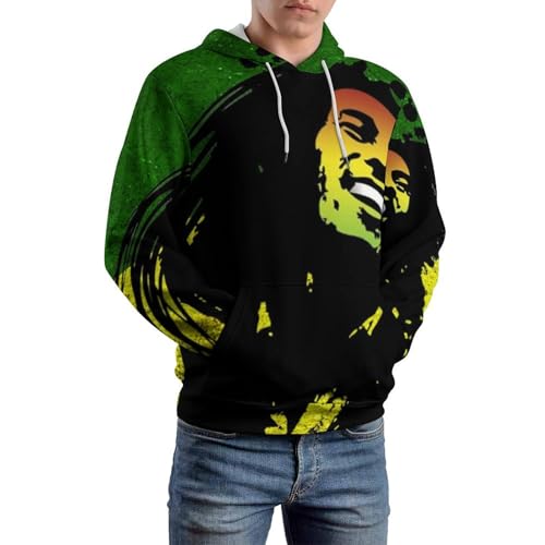 Rasta Reggae Casual Hoodies for Men Women Long Sleeve Sweatshirt Sweater Fall Outfits Tops4