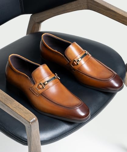 Image of Jousen Men's Penny Loafers Slip On Dress Business Shoes