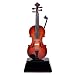 Violin Music Instrument Miniature Replica on Stand - Size 6 in.