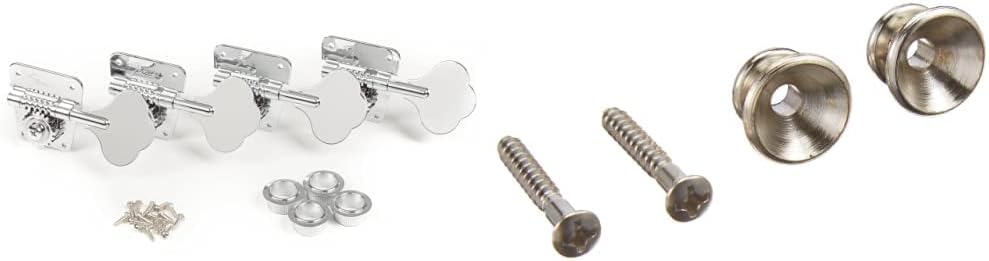 Fender Pure Vintage 70s Bass Tuning Machines & Pure Vintage Strap Button