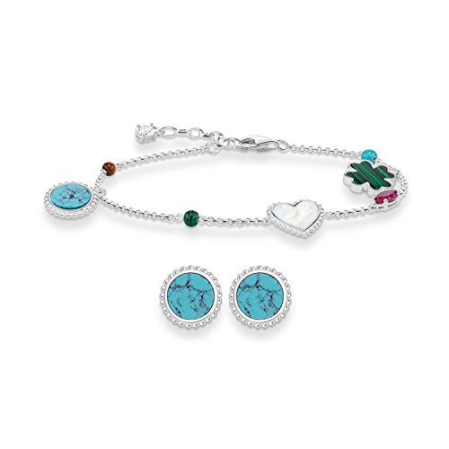 Preisvergleich Produktbild Thomas Sabo Damen-Schmuck-Sets Silber_vergoldet SET0529-634-7-L19v