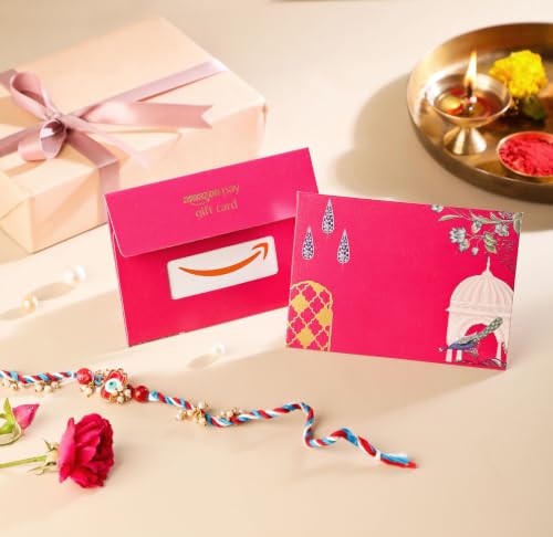 Image of Amazon Pay Physical Gift Card | Ethnic Pink | Next-day Delivery | 1-year Validity | Ideal gift for your loved ones with freedom of choice
