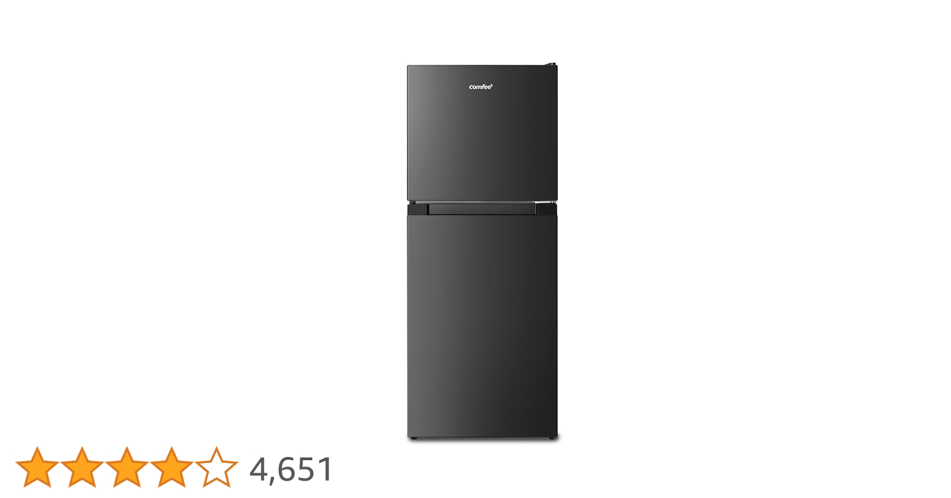 Amazon | COMFEE' 冷蔵庫 132L 幅47cm 大容量 急冷モード 耐熱天