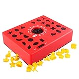 Association Interactive du Temps: Ce jeu d'association de formes pour intègre des d'horloge et des marquages numériques pour encourager la correspondance temporelle, assistant les dans la compréhension du concept du temps et l'amélioration de leurs compétences mathématiques de base à travers des expériences de jeu interactives et plaisantes, favorisant un apprentissage naturel du temps et des mathématiques par le biais d'activités manuelles.