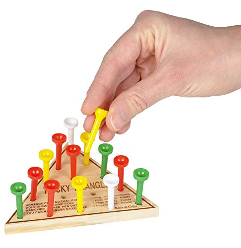 Rhode Island Novelty MU845 U.S. Toy Tricky Triangle Game - Travel Games thumb #1