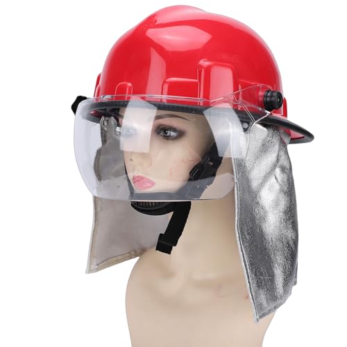 Casco de rescate ajustable para bomberos y construcción con faro 3