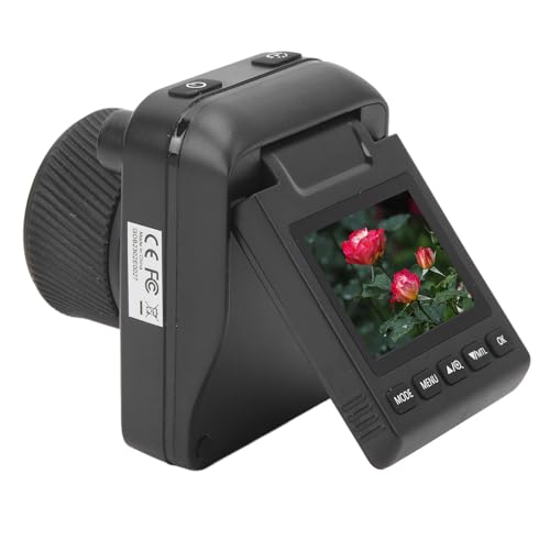 Caméra time lapse 4K Full Color avec objectif macro et écran LCD intégré