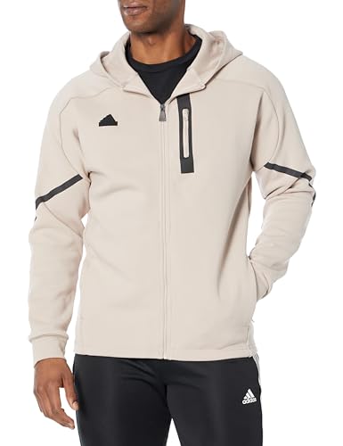 adidas Men's Designed 4 Game Day Fullzip Hoodie, Wonder