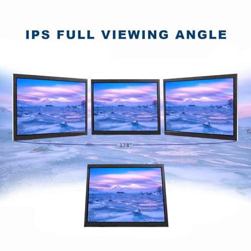 Image of VSDISPLAY 9.7'' 2K 2048x1536 Portable LCD Monitor with Mini H /D USB-C Input | IPS Small Display with Dual Speakers, for PC Laptop Computer Gaming
